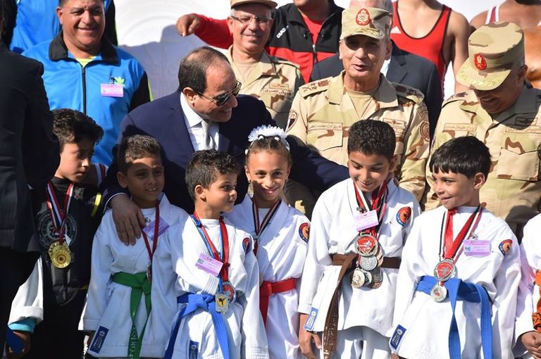 الرئيس السيسي يفتتح مدينة "بشائر الخير - 2"