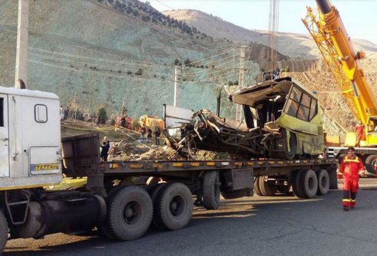 حادث سير مروع في طهران