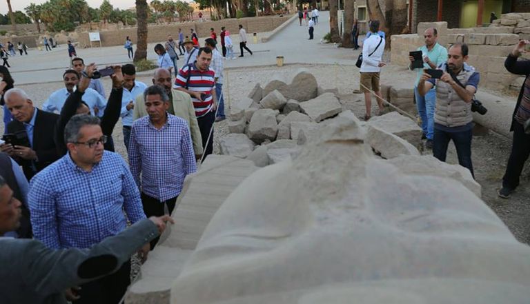 مشروعات تطوير وترميم الآثار المصرية خلال 2018