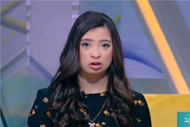 رحمة خالد أول مذيعة مصرية من أصحاب الهمم