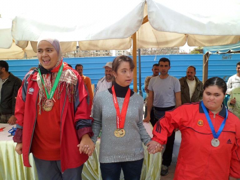 رحمة خالد أول مذيعة مصرية من أصحاب الهمم