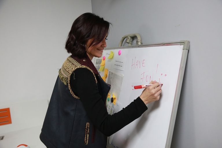 الممثلة المصرية أروى جودة في ضيافة 