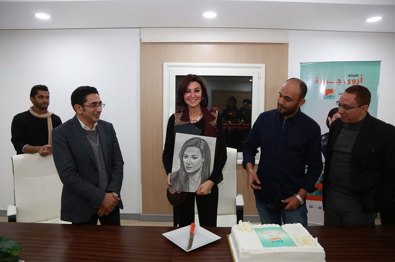 الممثلة المصرية أروى جودة في ضيافة 