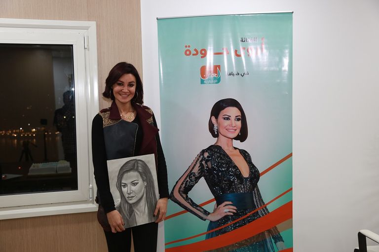 الممثلة المصرية أروى جودة في ضيافة 