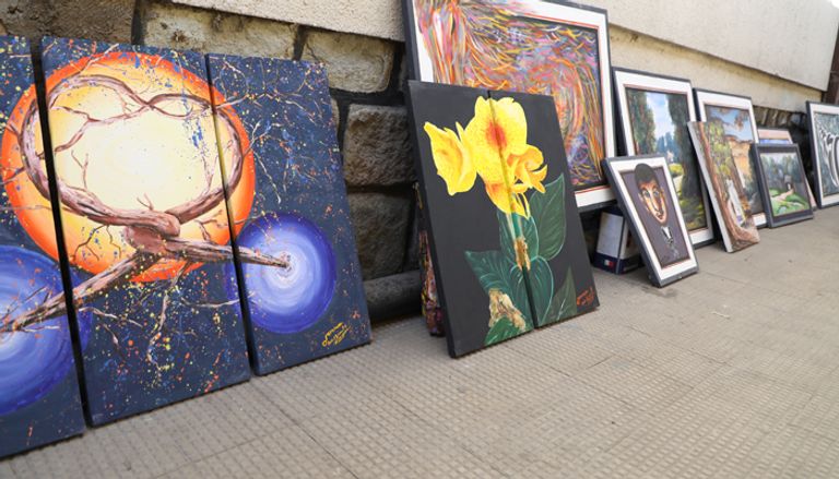 الفنانة التشكيلية الإثيوبية سامراويت موغس