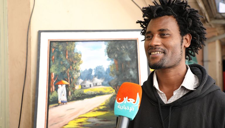 الفنانة التشكيلية الإثيوبية سامراويت موغس