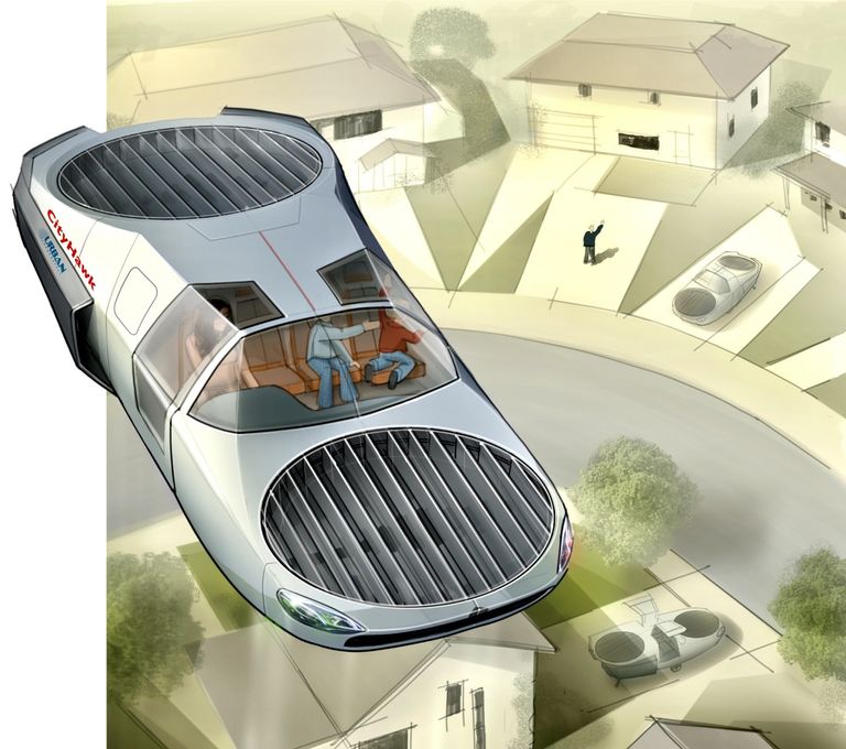 سيتي هوك.. سيارة "تطير" بالهيدروجين