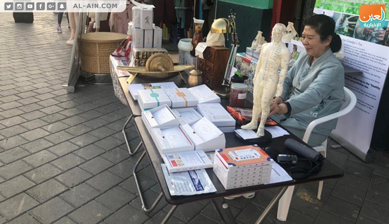 جناح جمهورية الصين بمهرجان الشيخ زايد التراثي