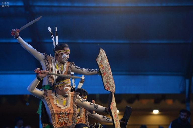 عروض المسرح الإندونيسي في الجنادرية الـ33