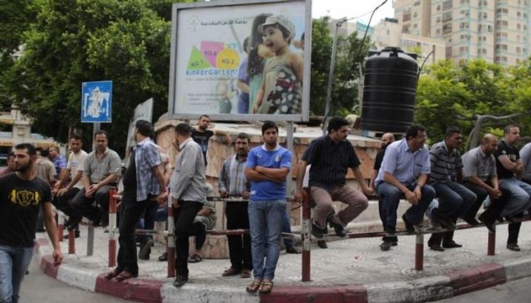 البطالة في غزة سجلت مستويات قياسية 