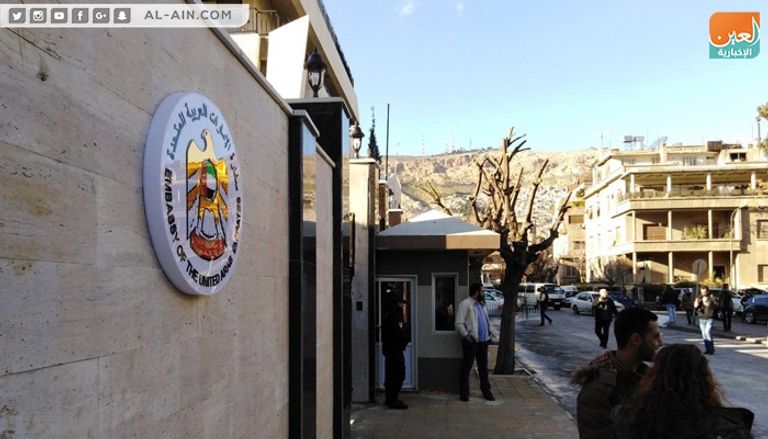 إعادة افتتاح سفارة الإمارات في دمشق  طائرة سورية - أرشيفية