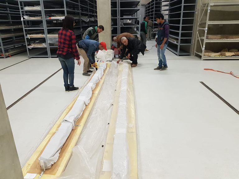 نقل 559 قطعة أثرية إلى المتحف المصري الكبير