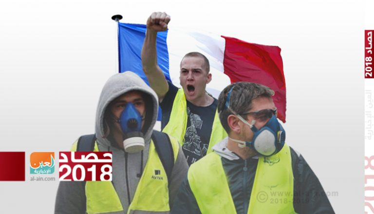 2018 عام الإضرابات في فرنسا على المستويات كافة