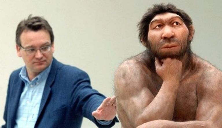 صورة متخيلة للإنسان البدائي