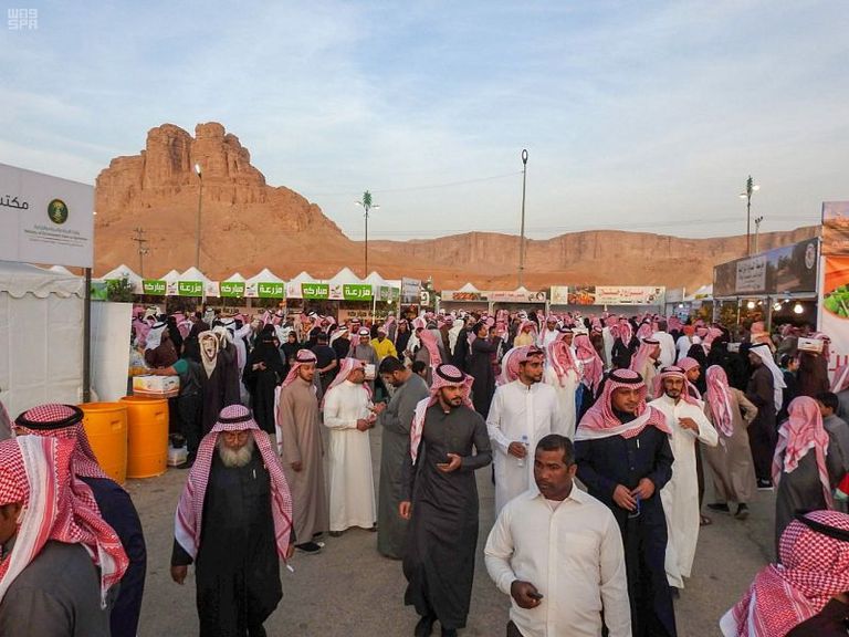 25 ألف زائر لمهرجان الحمضيات بمحافظة الحريق السعودية