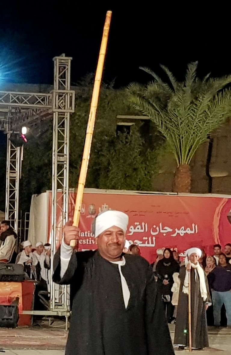 جانب من فعاليات المهرجان القومي للتحطيب بالأقصر