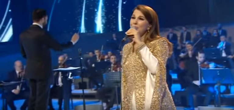 ماجدة الرومي في حفلها بالسعودية