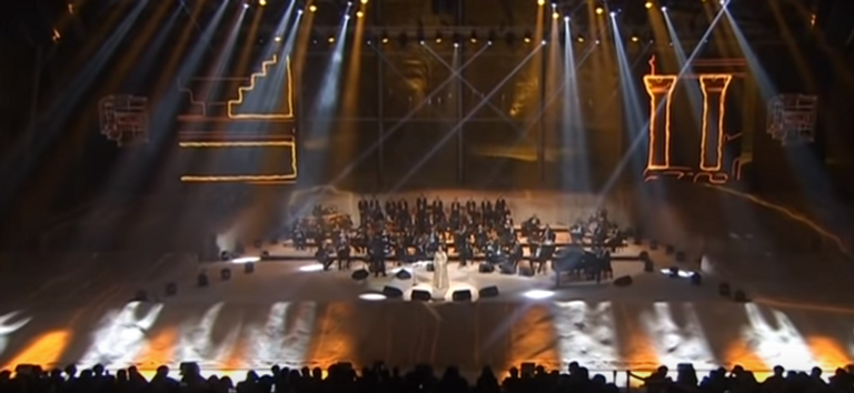 ماجدة الرومي في حفلها بالسعودية