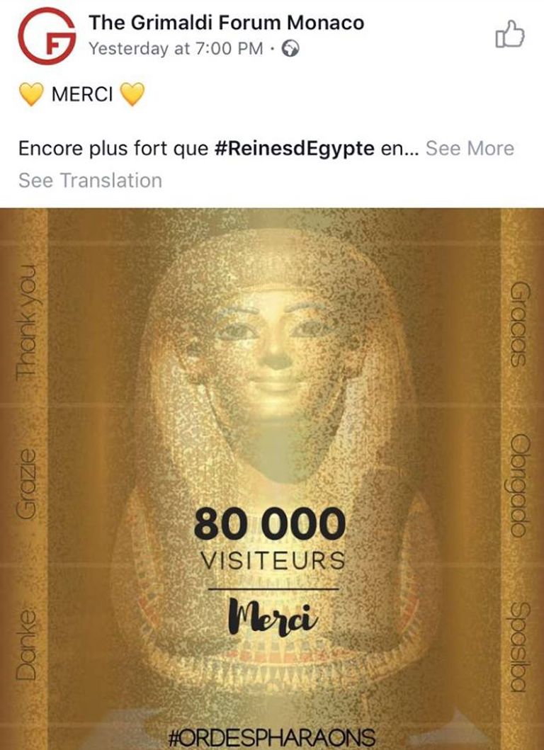 المعارض الأثرية المصرية في الخارج روجت للسياحة في 2018