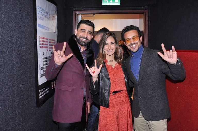 نجوم الفن المصري في العرض الخاص لفيلم