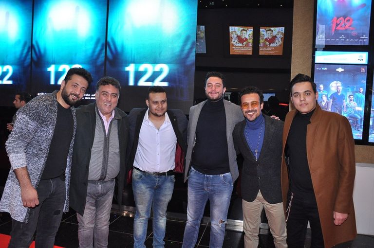 نجوم الفن المصري في العرض الخاص لفيلم