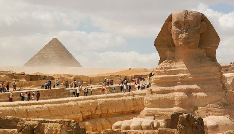 منطقة الأهرامات في مصر - صورة أرشيفية