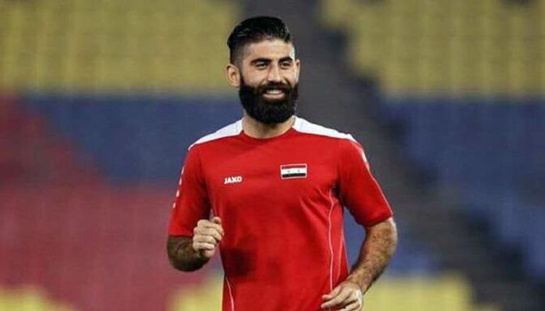 أحمد الصالح لاعب منتخب سوريا 