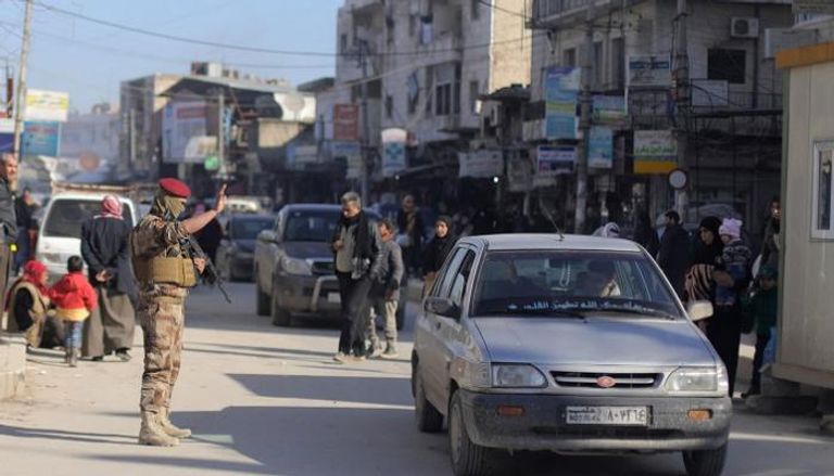 شوارع مدينة منبج السورية - رويترز