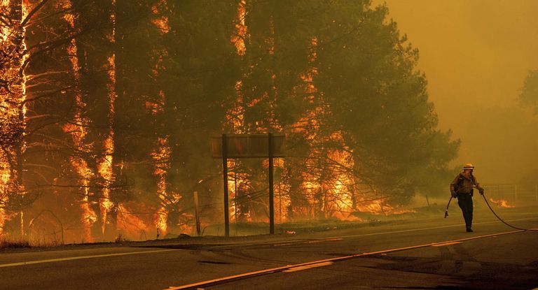 حرائق أمريكا التهمت 300 ألف هكتار. حرائق غابات كاليفورنيا ـ أرشيفية.