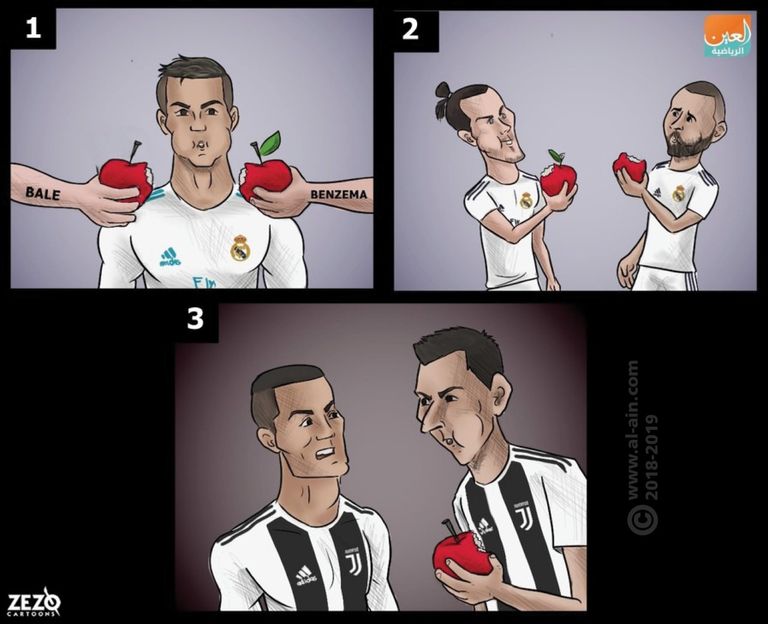 رونالدو وصلاح 