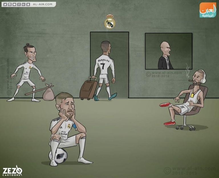 رونالدو وصلاح 