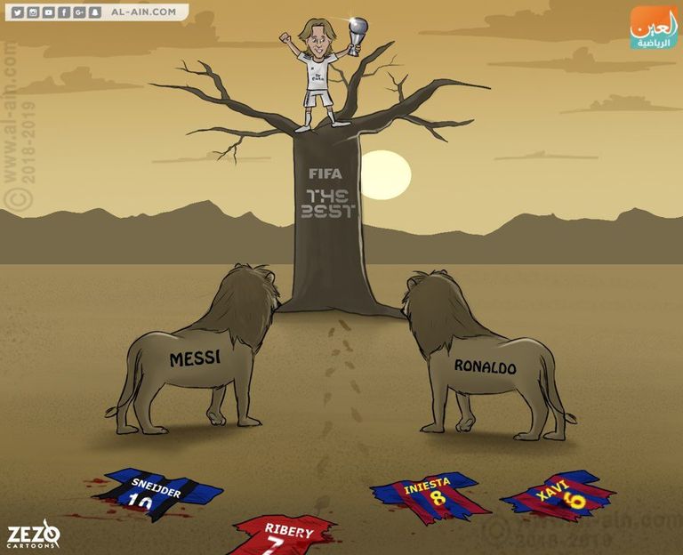 رونالدو وصلاح 