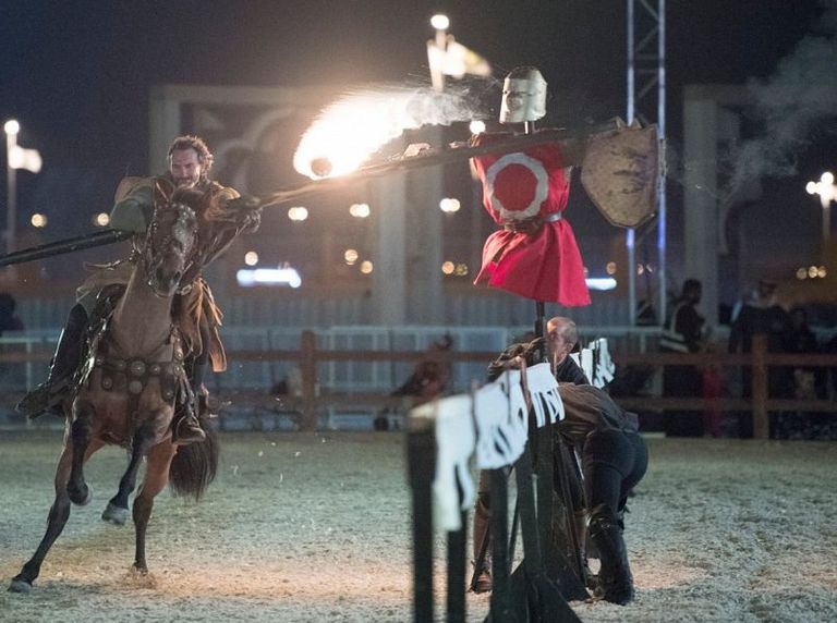 استعراضات الفروسية بمهرجان الجنادرية