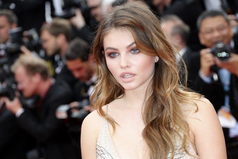 عارضة الأزياء الفرنسية ثيلان بلوندو