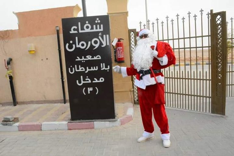 بابا نويل في شوارع مصر