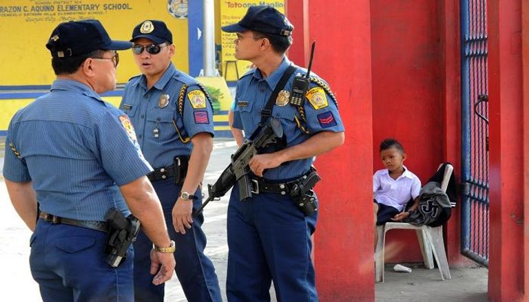 عناصر من الشرطة الفلبينية - أرشيفية