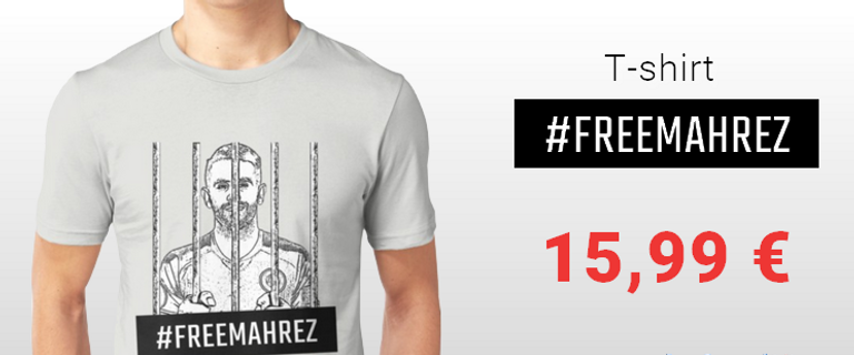 قميص رياض محرز الجزائري رياض محرز نجم ليستر سيتي