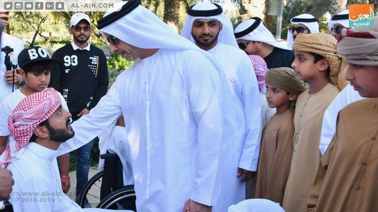 الشيخ سيف بن زايد يشارك في فعالية