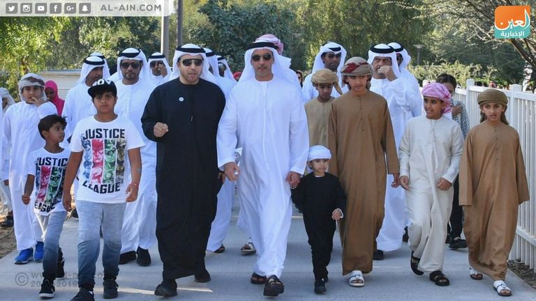 الشيخ سيف بن زايد يشارك في فعالية