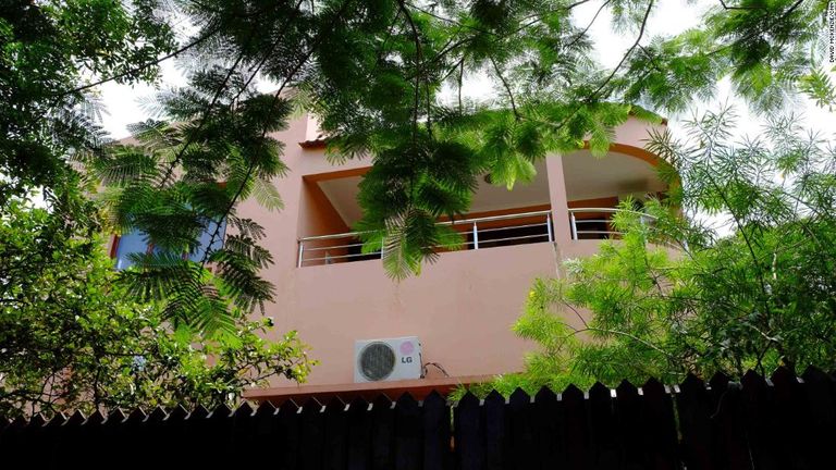 مبنى الشركة الكورية الوهمية فى العاصمة مابوتو زعيم كوريا الشمالية كيم أون والرئيس الأمريكي ترامب