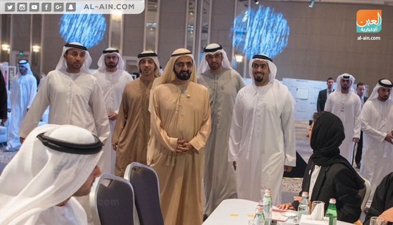 الشيخ محمد بن راشد آل مكتوم في 