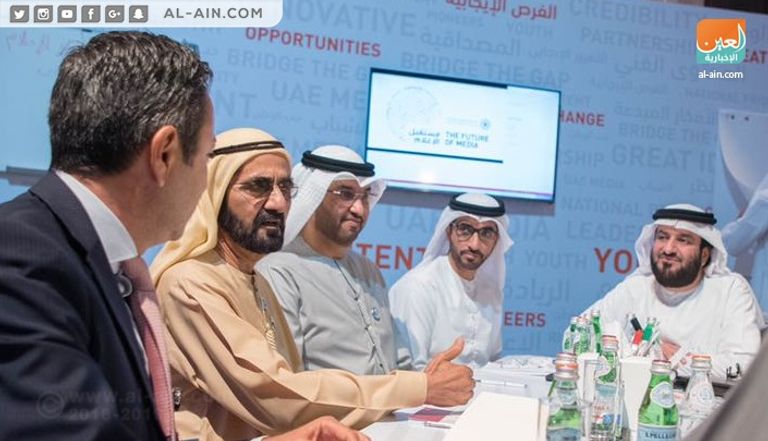 الشيخ محمد بن راشد آل مكتوم في 