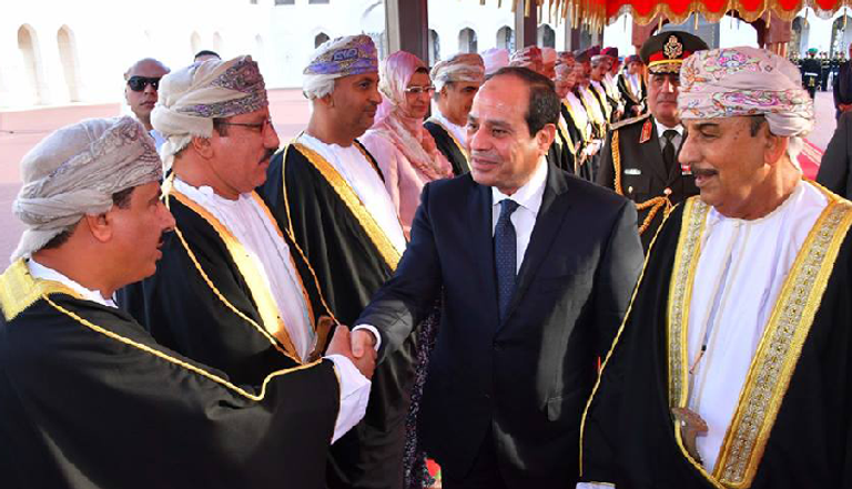 صادرات مصر إلى عُمان بلغت 23 مليون جنيه عام 2016 زيارة السيسي هي الأولى لرئيس مصري إلى سلطنة عمان منذ 9 أعوام
