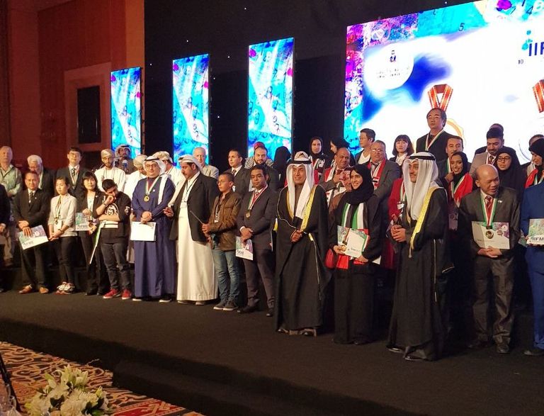تكريم الفائزين في المعرض الدولي الـ10 للاختراعات بالشرق الأوسط في الكويت