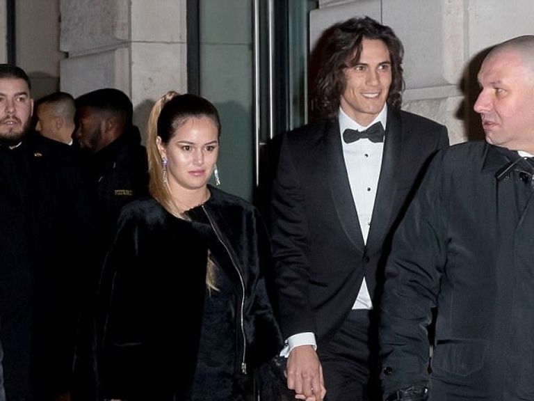 كافاني في حفل عيد ميلاد نيمار نيمار دا سيلفا مع كافاني