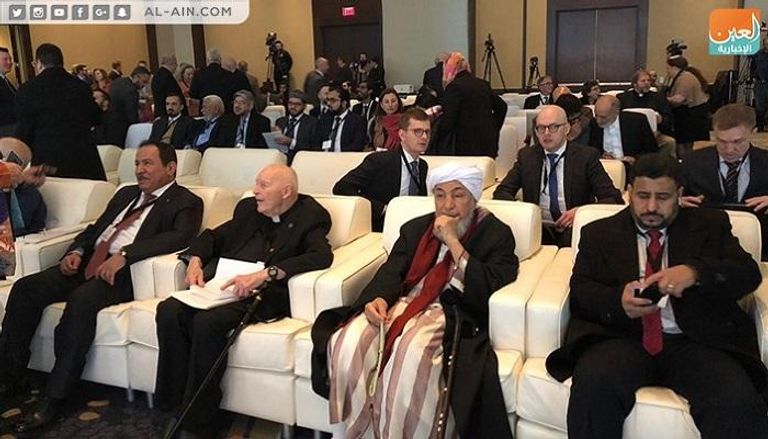 الشيخ عبدالله بن بيه في اليوم الثاني لمؤتمر واشنطن لتحالف الأديان