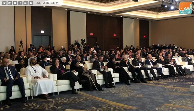 جانب من افتتاح اليوم الثاني لمؤتمر واشنطن لتحالف الأديان