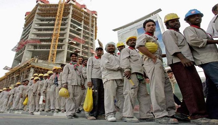 عمال فلبينيون في قطر