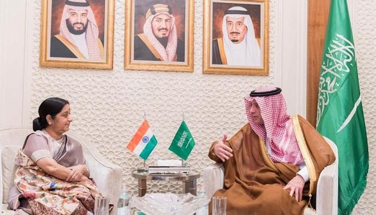 وزيرا خارجية السعودية والهند