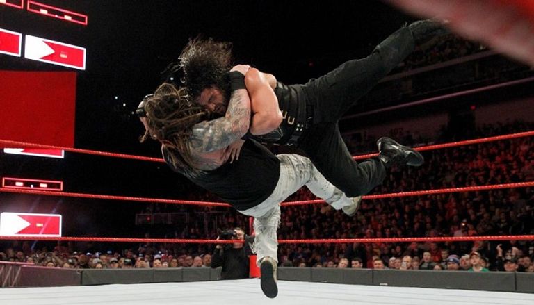 رومان رينز وذا ميز بعد الفوز